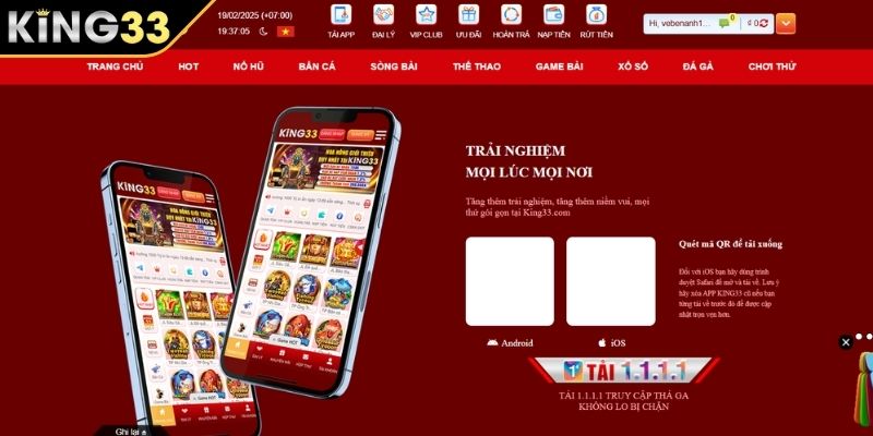 Tải KING33 cho PC qua phần mềm giả lập Android